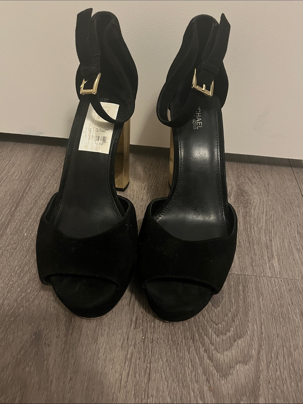 Michael Kors
Petra Platform Block Heel Sandals Black US 9M